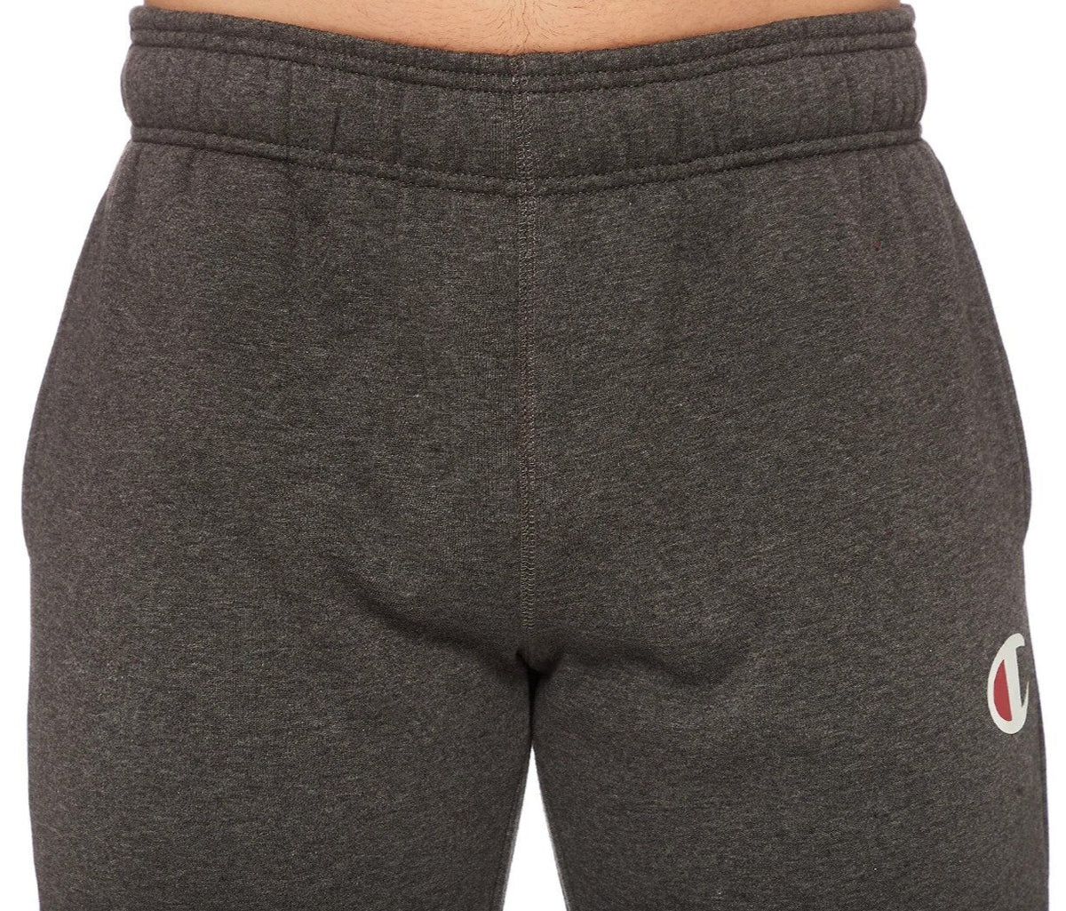 Champion Men's C Logo Cuff Pants - Granite Heather