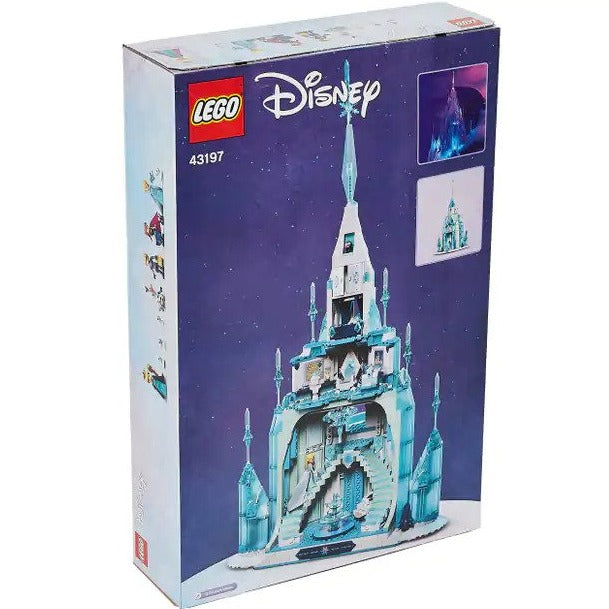 Lego 43197 Disney Princess The Ice Castle Buildable Toy, With Frozen Anna And Elsa Mini Doll Figures And Olaf Figure
