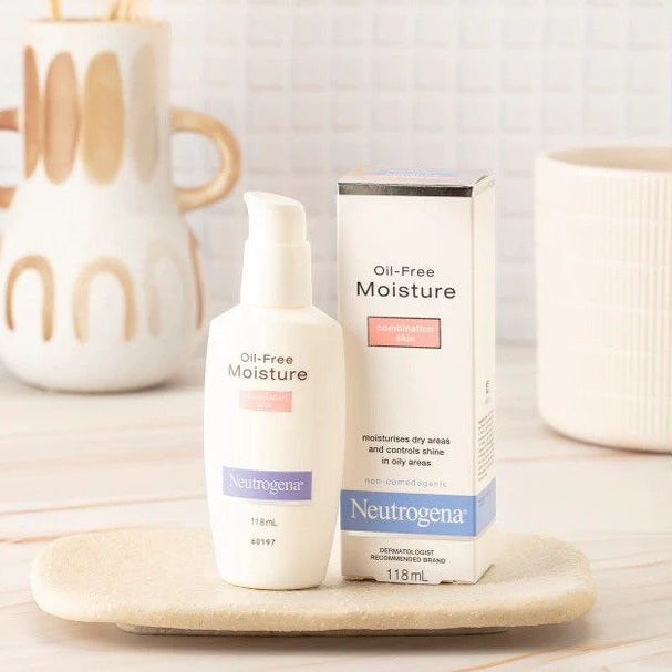 Neutrogena Oil Free Fragrance Free Combination Skin Moisturiser 118mL
