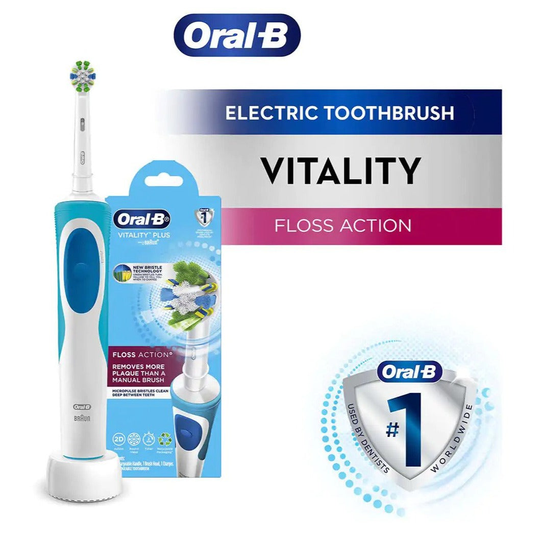 Oral-B Vitality Plus FlossAction Electric Toothbrush - MicroPulse
