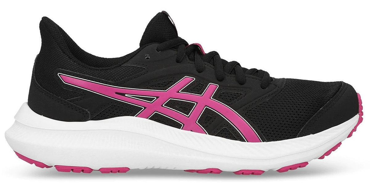 ASICS Women's Jolt 4 Running Shoes - Black/Pink Rave
