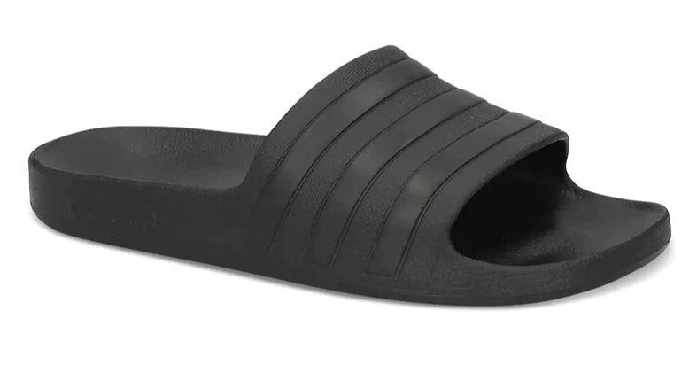 Adidas Unisex Adilette Aqua Slides - Core Black