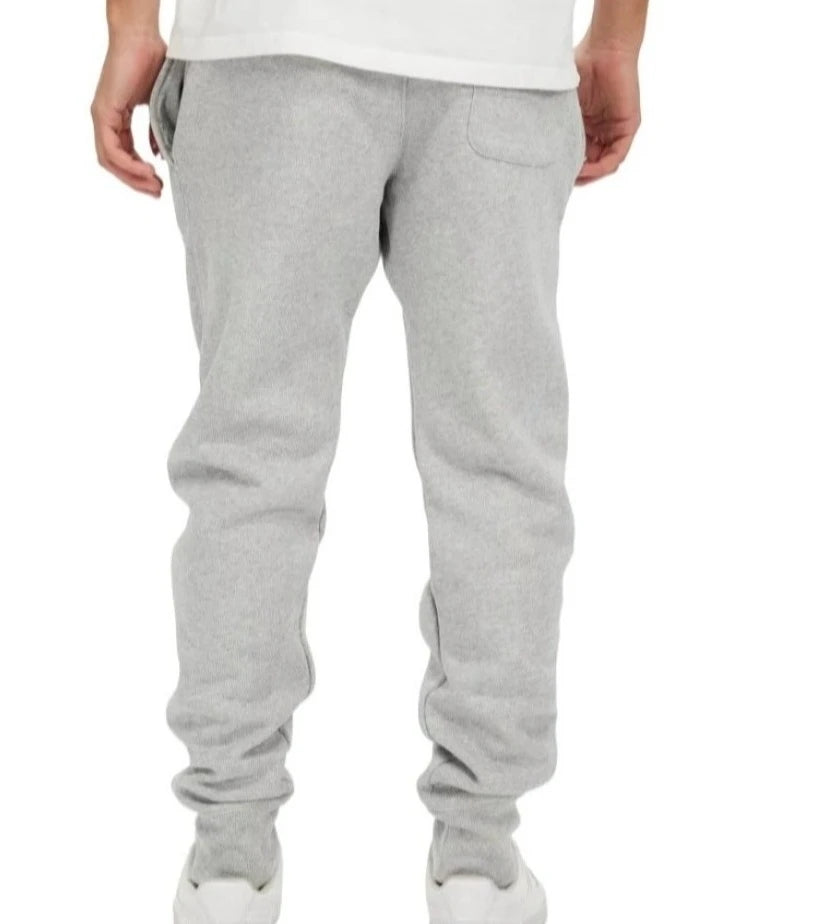 Champion Mens Reverse Weave C Logo Joggers Oxford Heather