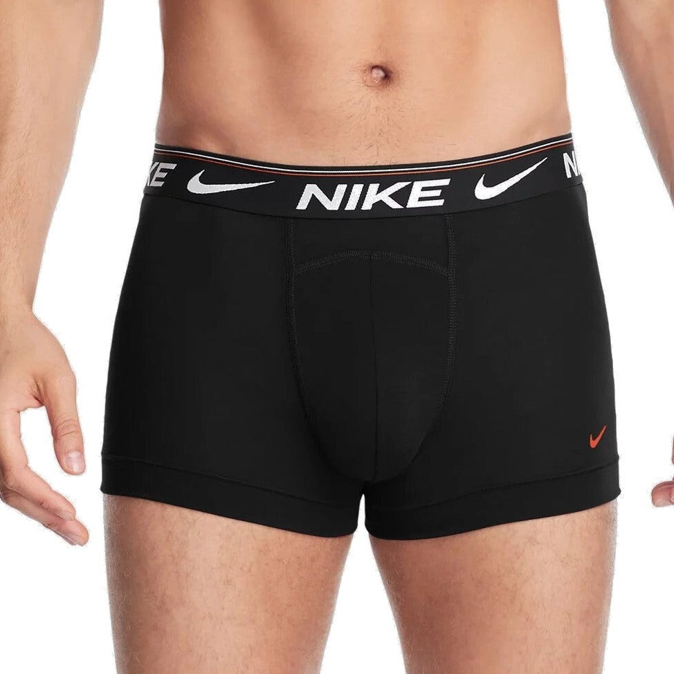 Nike Mens 3-Pack Trek Trunks - Black, Black & Black