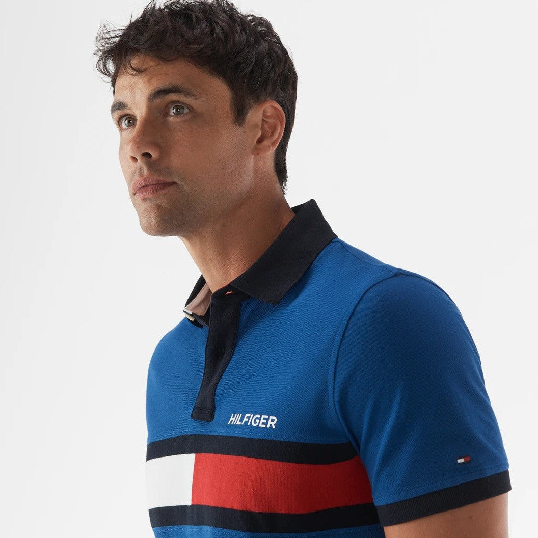 Tommy Hilfiger Men's Holly Polo Shirt - Mazarine Blue