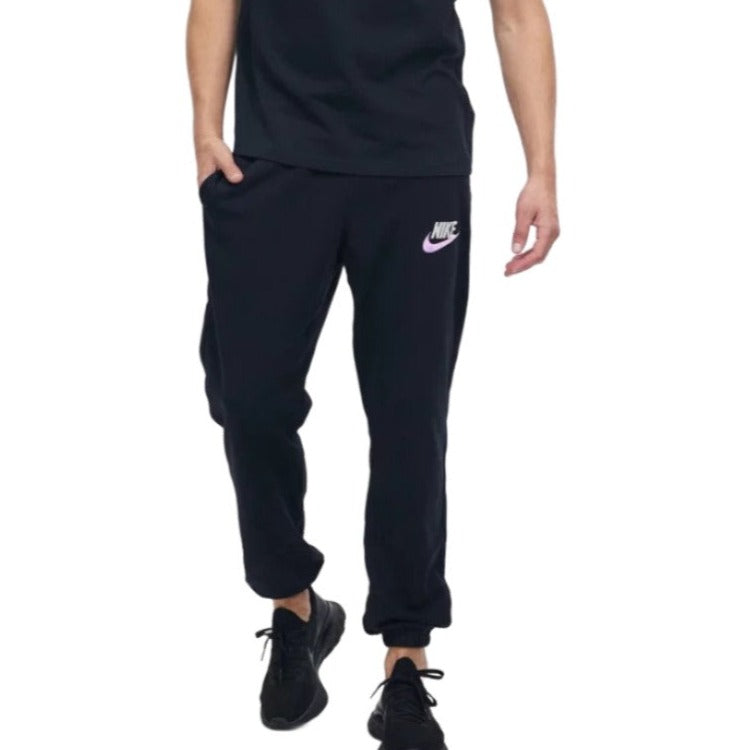Nike Mens Club Classic Fit Pants - Black/White
