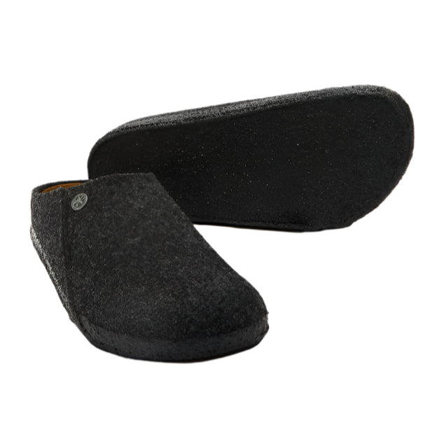 Birkenstock Unisex Zermatt Wool Felt Slippers - Anthracite