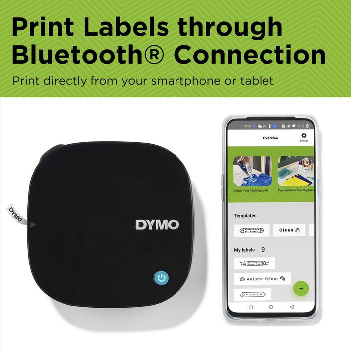Dymo LetraTag Bluetooth Labeller 200B Black