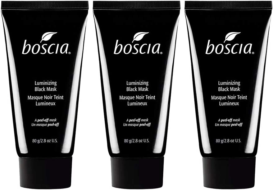 Boscia Luminising Charcoal Black Mask 80g - 3 Pack