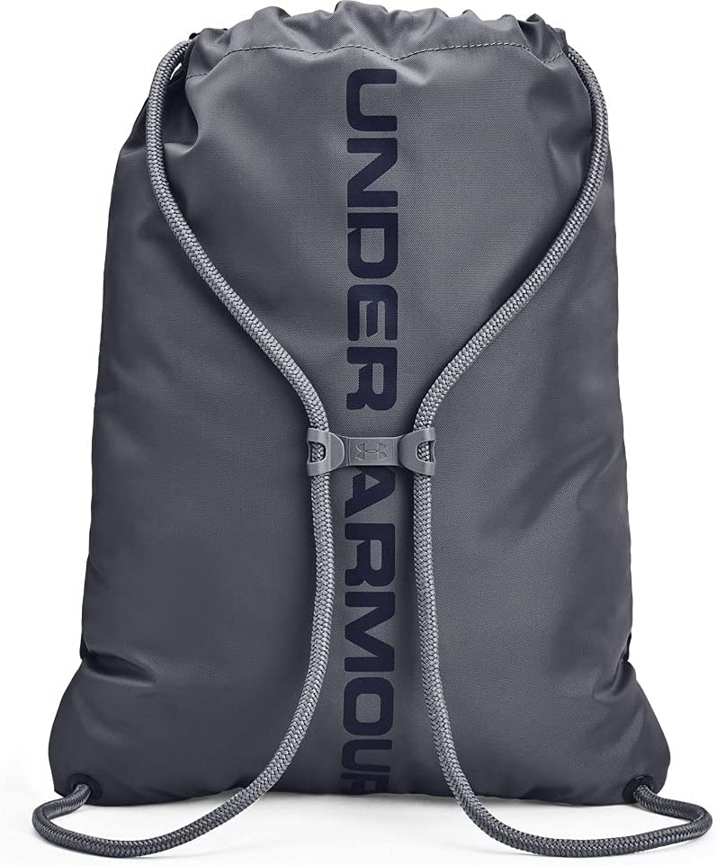 Under Armour Unisex Ozsee Sackpack Bag - Midnight Navy/White, One Size