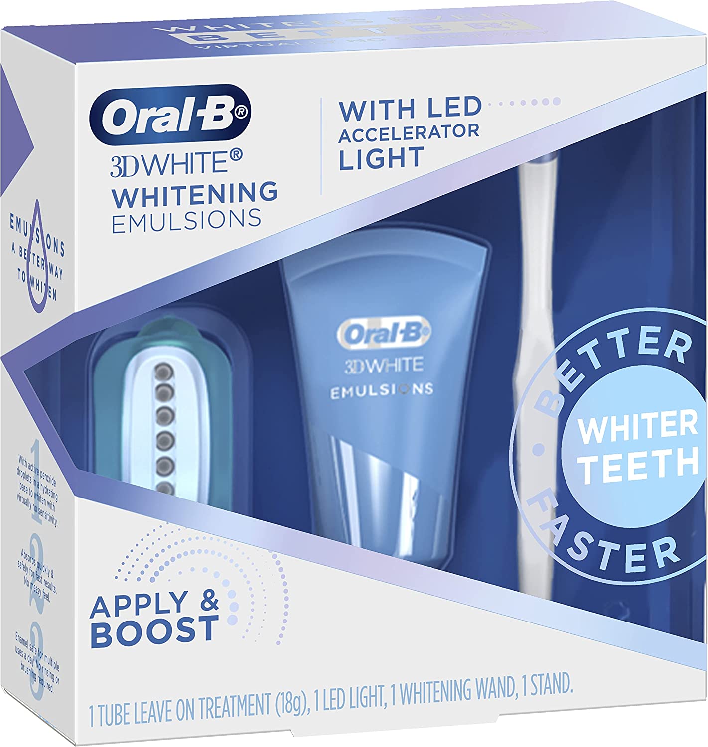 Oral-B 3DWhite Whitening Emulsions w/ LED 18g