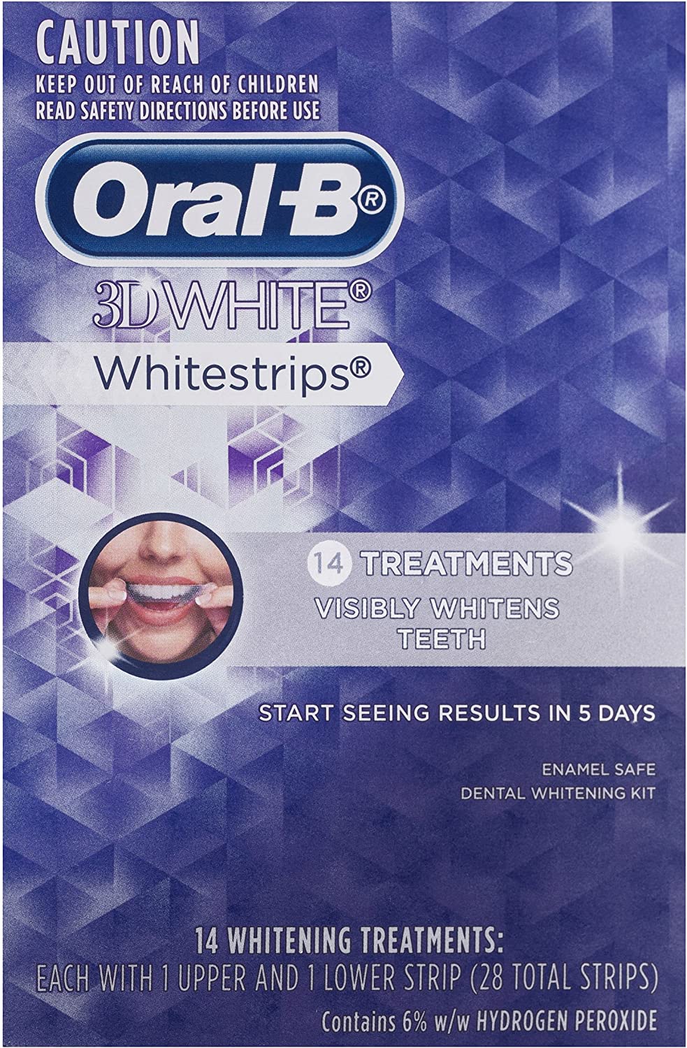 Oral-B 3D White Whitestrips Treatments 14pk