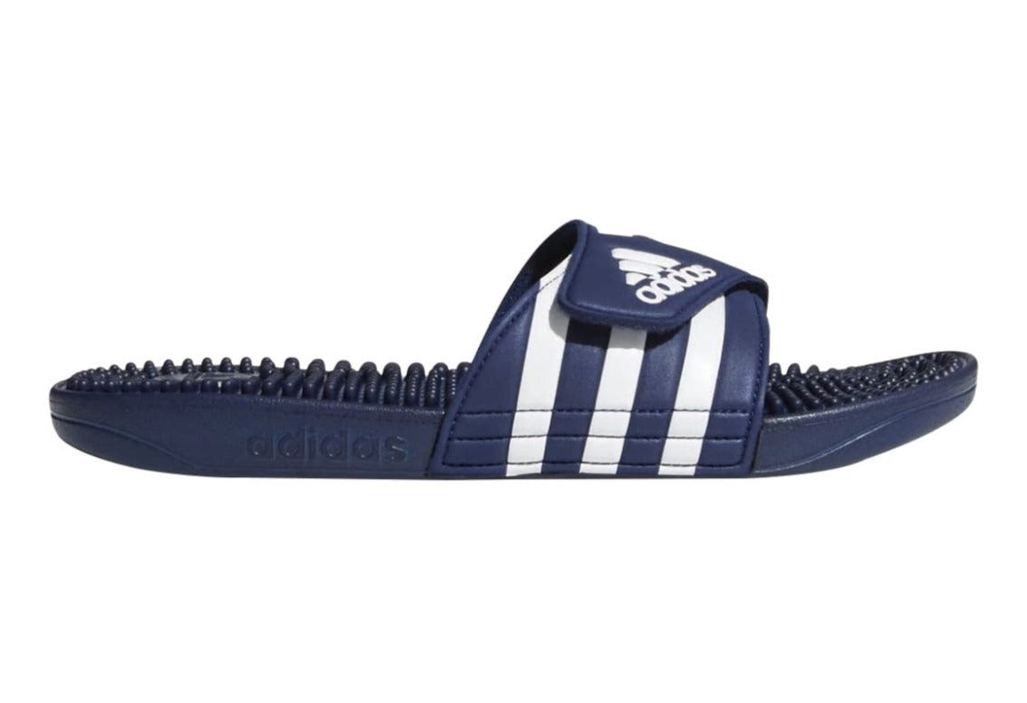 Adidas Men's Adissage Slides - Blue/White/Blue