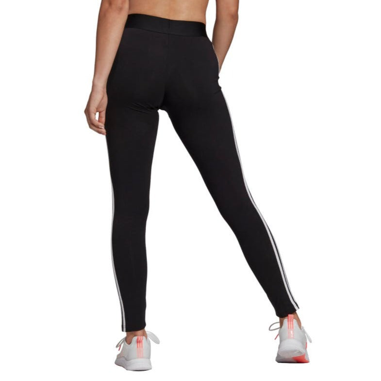 Adidas Women's Loungewear Essentials 3-Stripes Leggings - Black/White