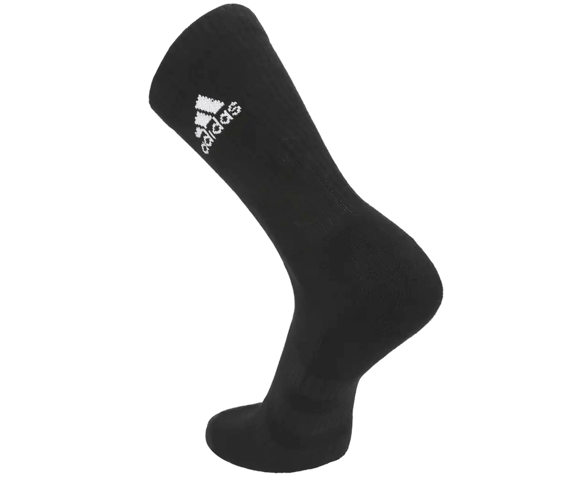 Adidas Men's Cushioned Crew Sock 3-Pack - Black