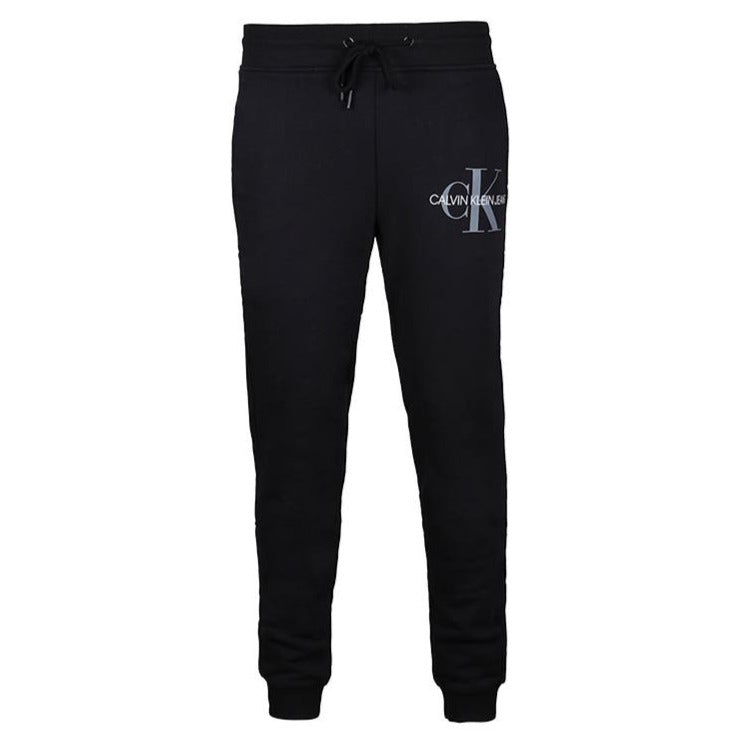 Calvin Klein Men's Monogram Fleece Jogger Sweat Pants - Black