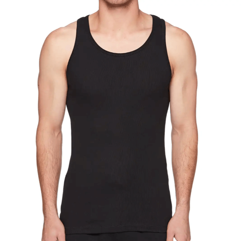 Calvin Klein Men's Cotton Classics Tank 3-Pack - Black
