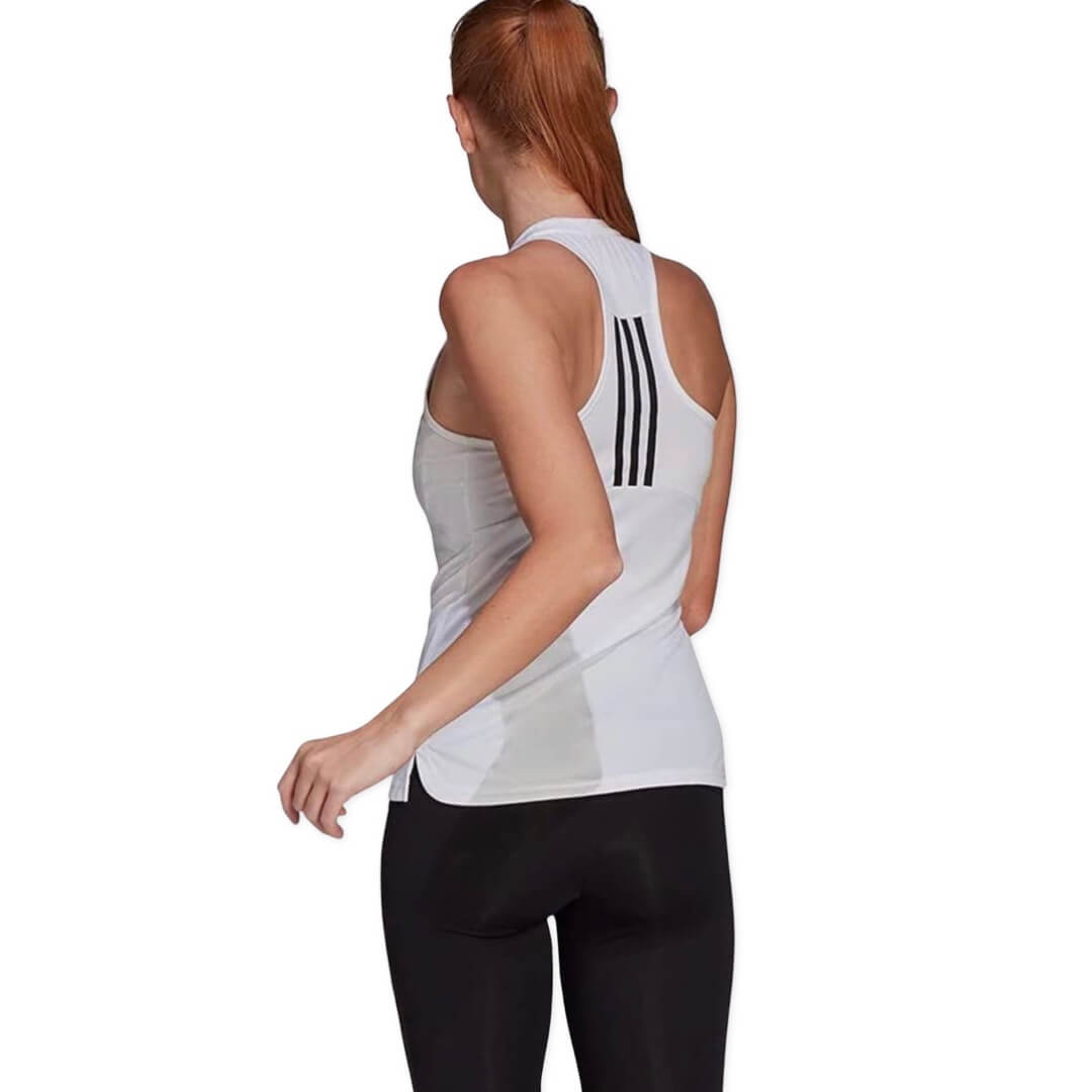 Adidas Women's Tank Sport Yoga White Top