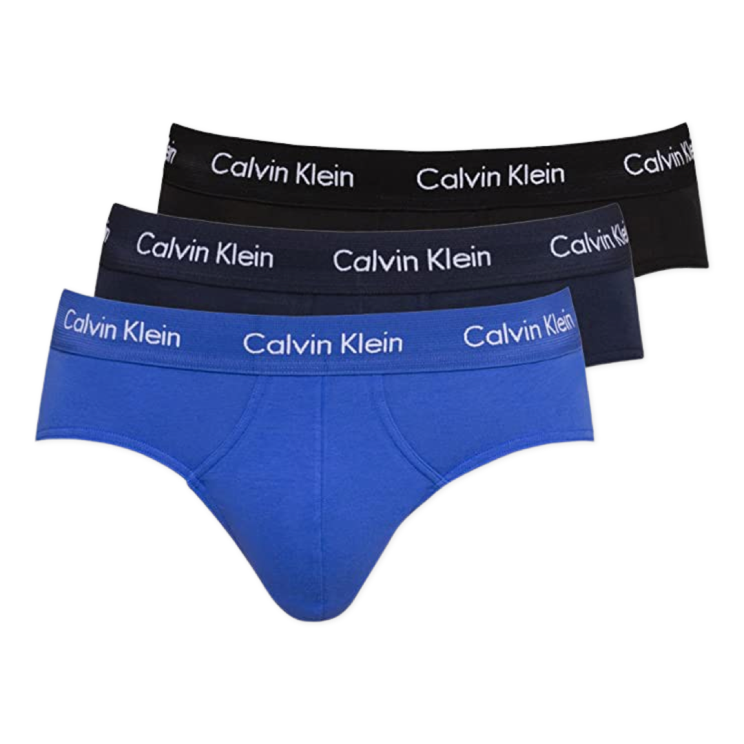 Calvin Klein Men's Cotton Stretch 3-Pack Hip Brief
