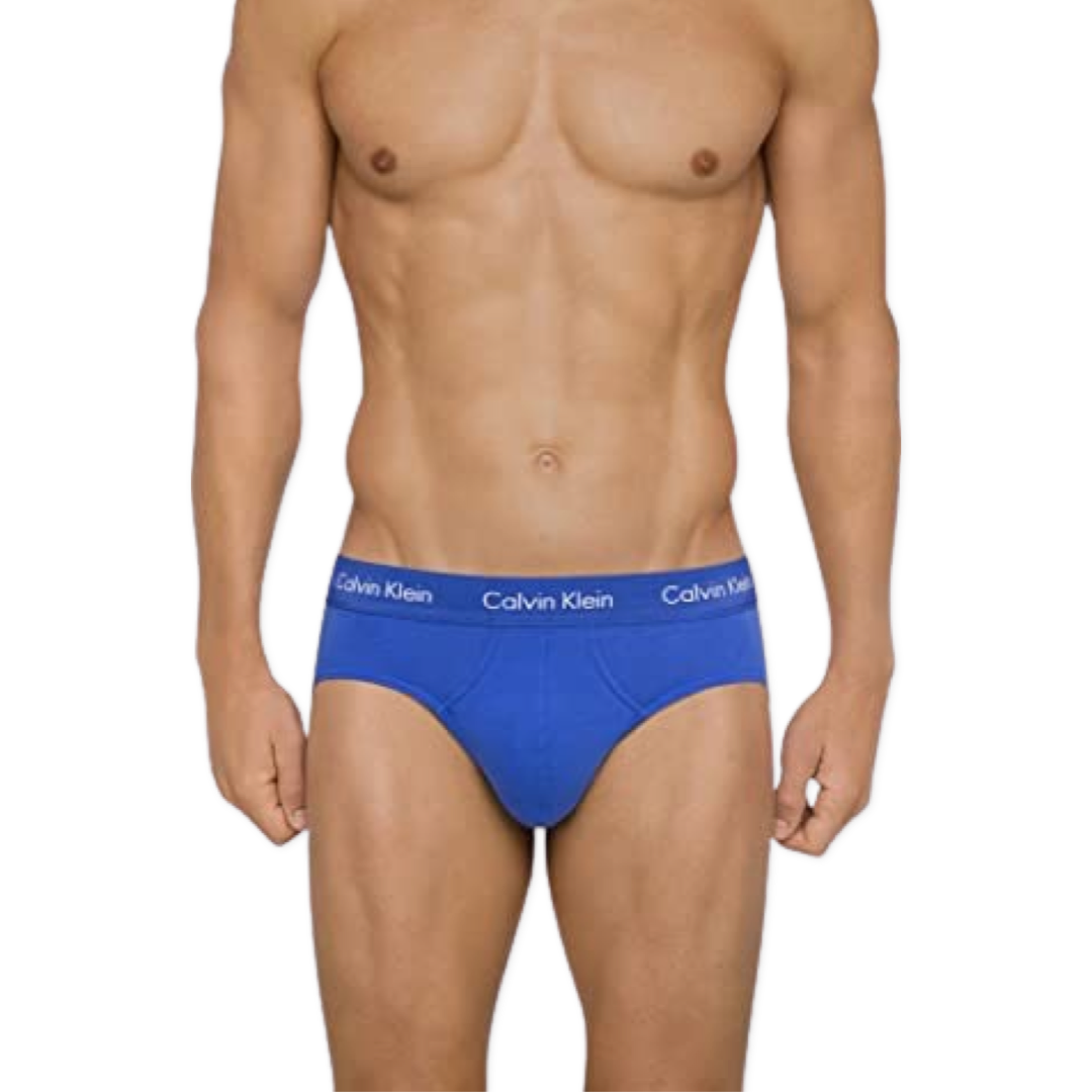 Calvin Klein Men's Cotton Stretch 3-Pack Hip Brief