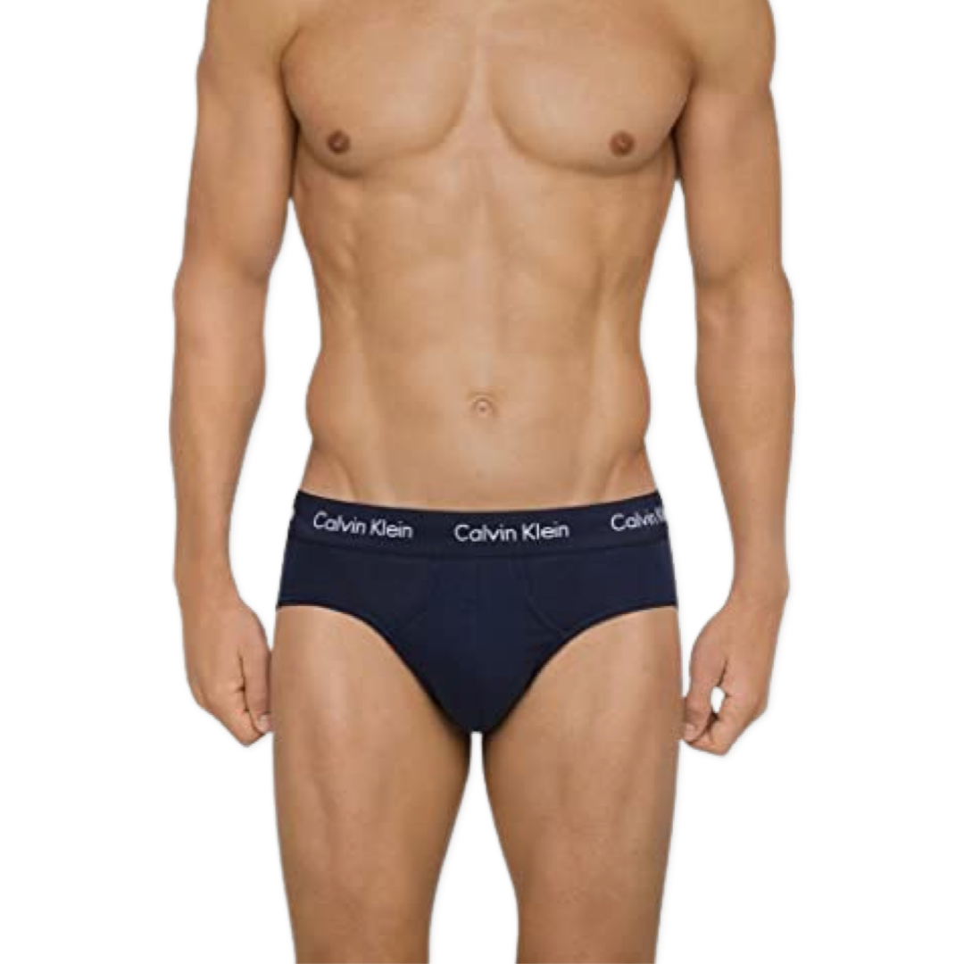 Calvin Klein Men's Cotton Stretch 3-Pack Hip Brief