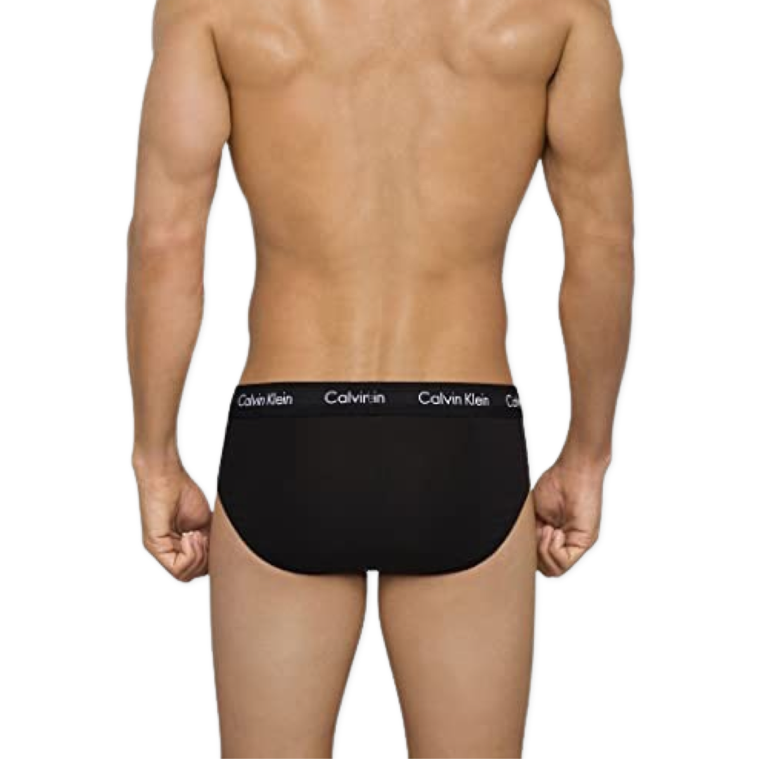 Calvin Klein Men's Cotton Stretch 3-Pack Hip Brief