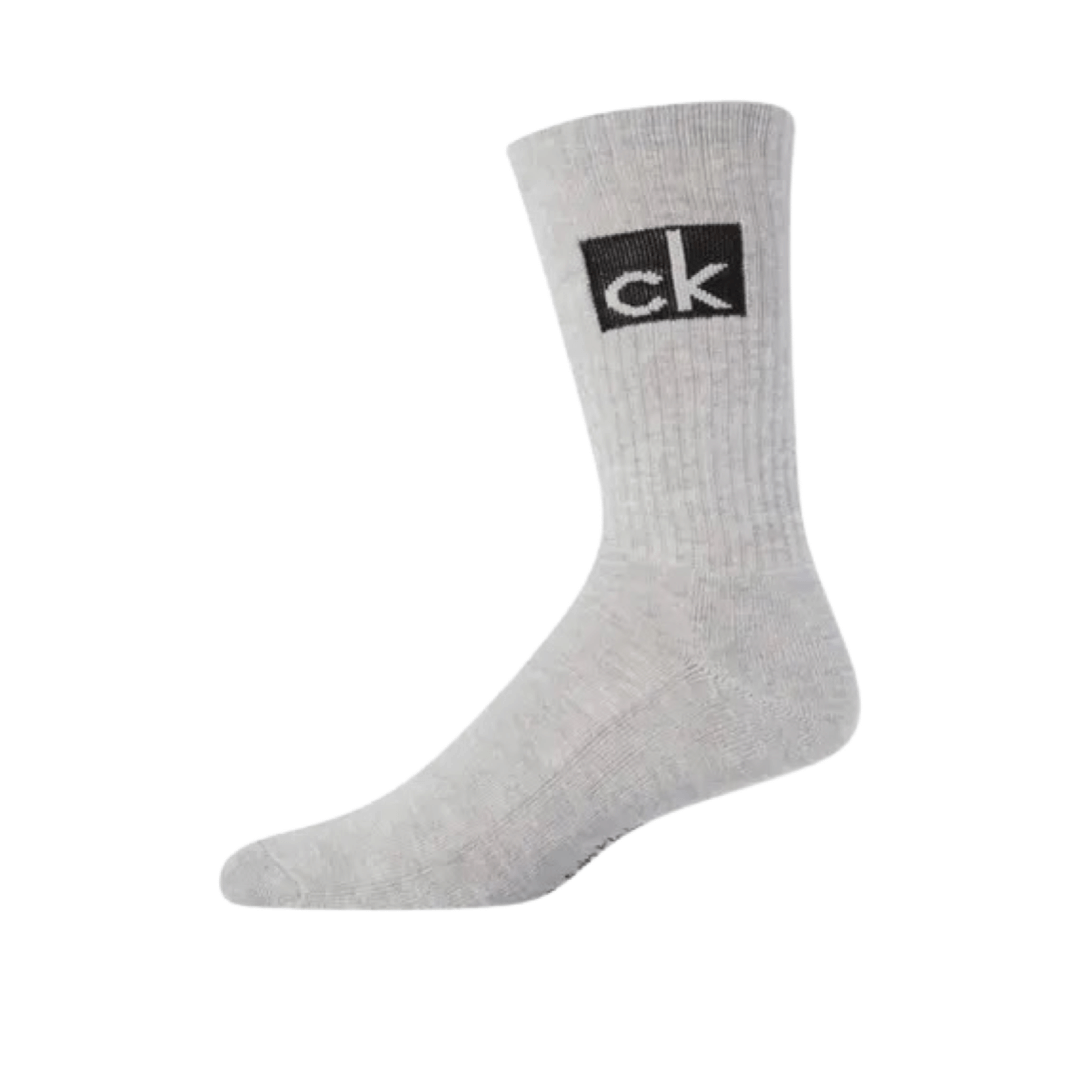 Calvin Klein Men's Poly Cotton Crew Socks 4 Pack