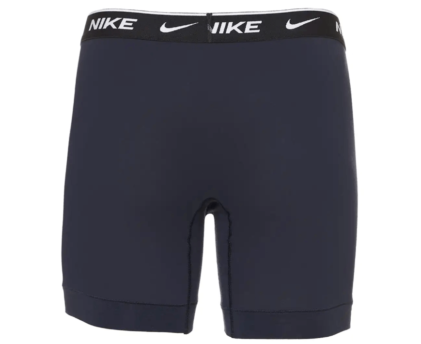 Nike Men's Everyday Cotton Stretch Boxer Briefs - Royal Blue/Navy/Black