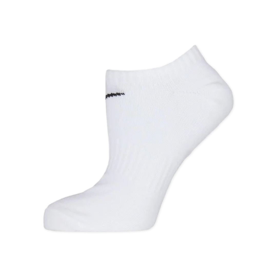 Nike Unisex Everyday Lightweight No Show Socks 6 Pack - White