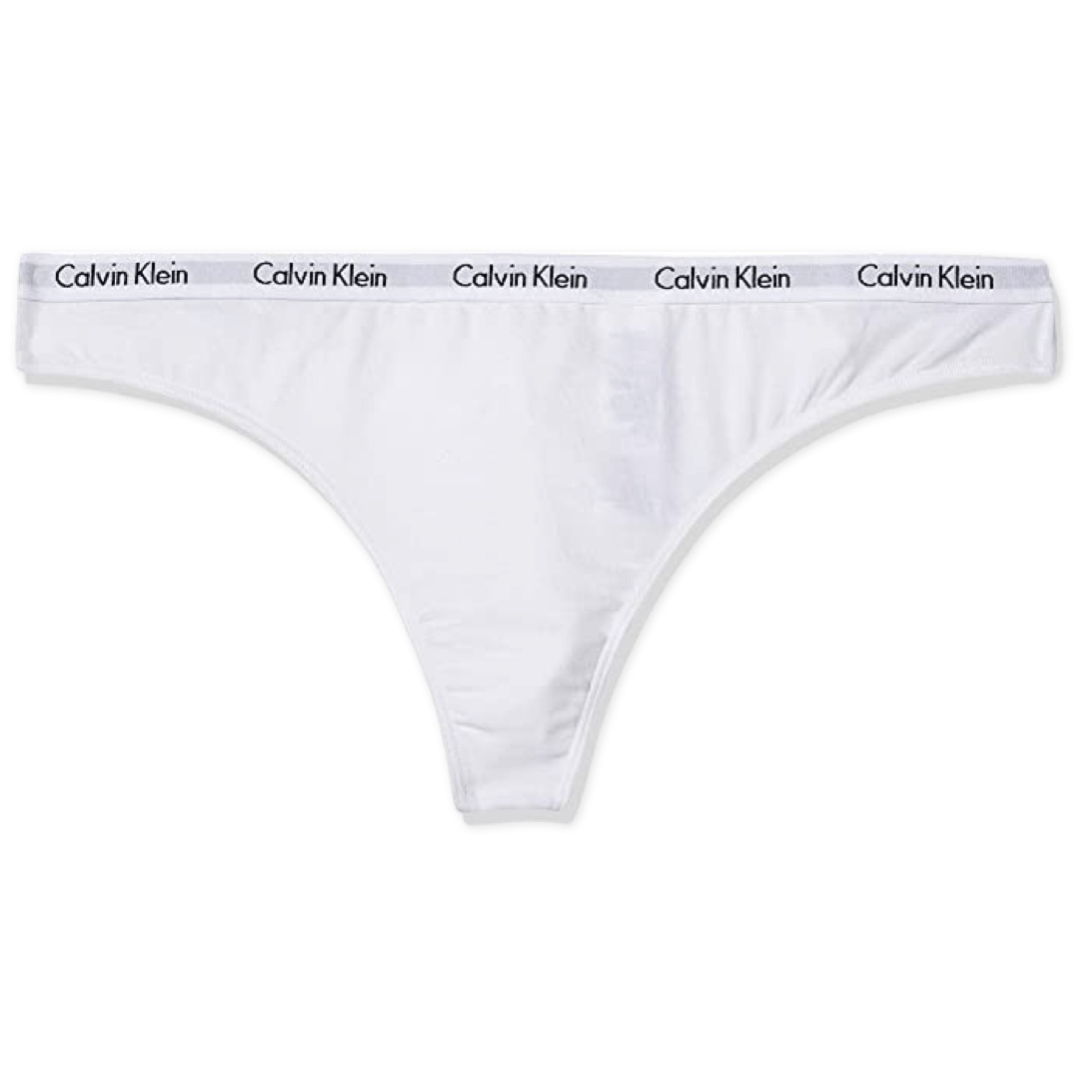 Calvin Klein Women's Carousel Thong - White