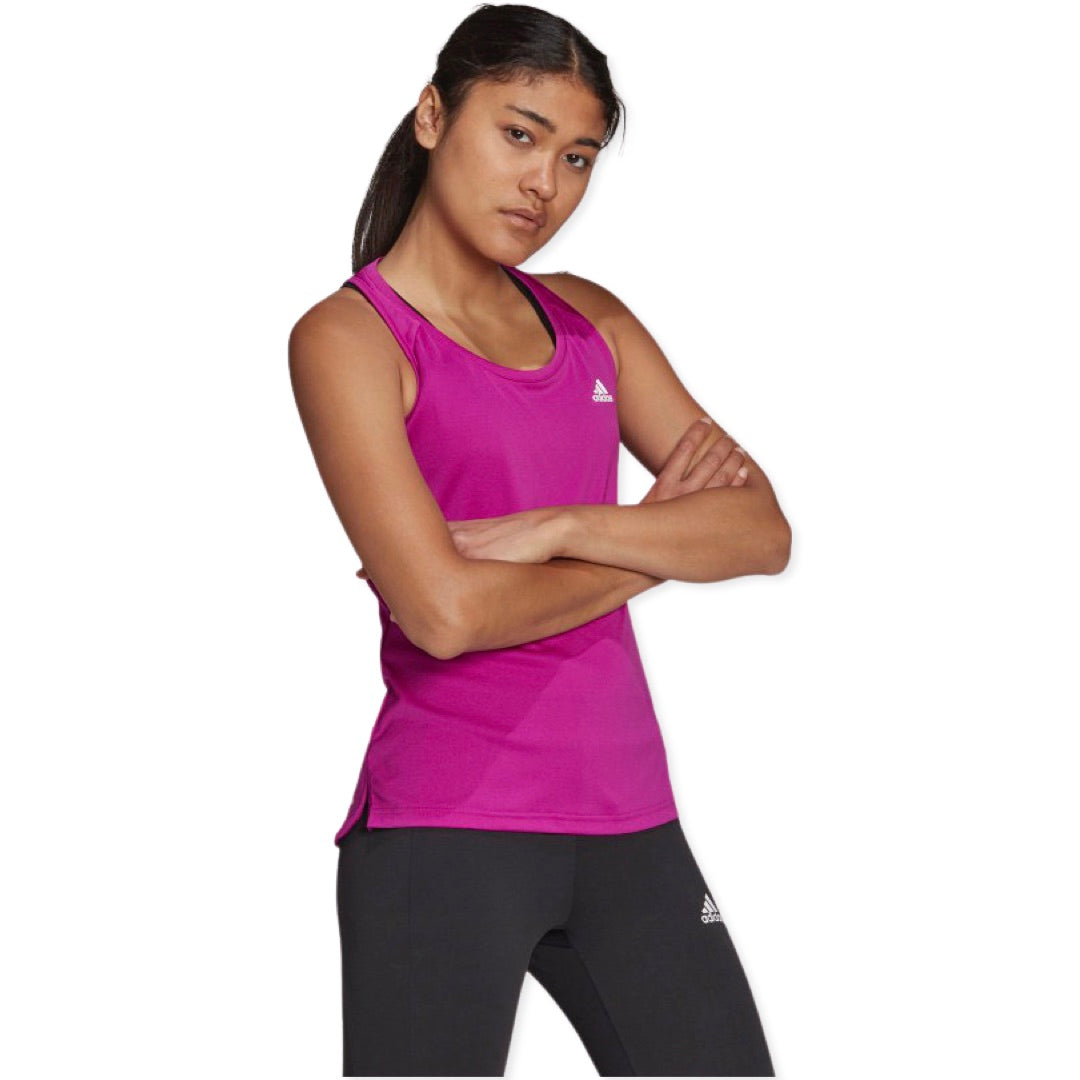 Adidas Women's Tank Sport Yoga Pink Top