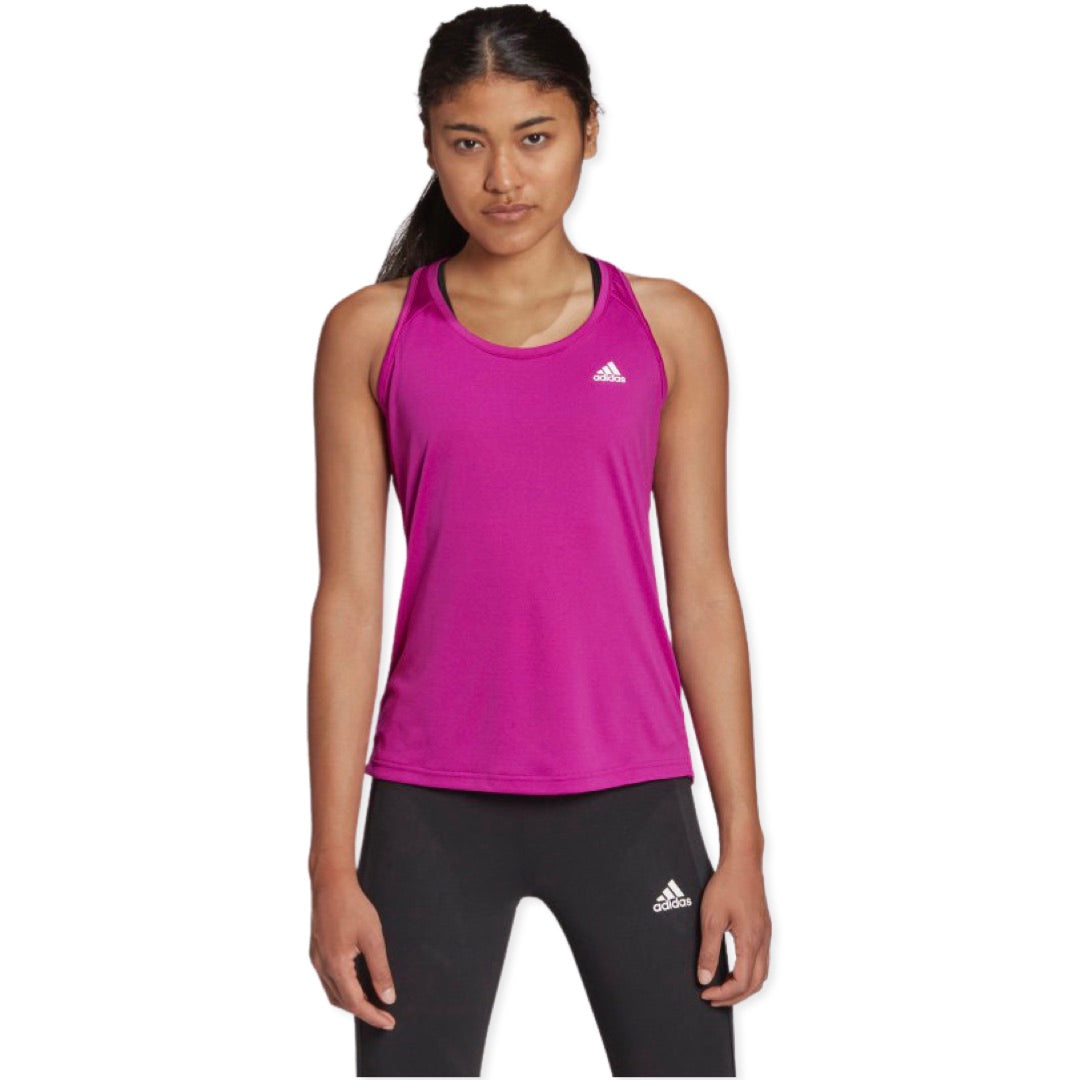 Adidas Women's Tank Sport Yoga Pink Top