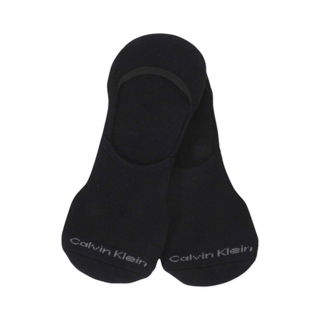 Calvin Klein Men's Performance No Show Liner Socks Black 2 Pack - US 7-12