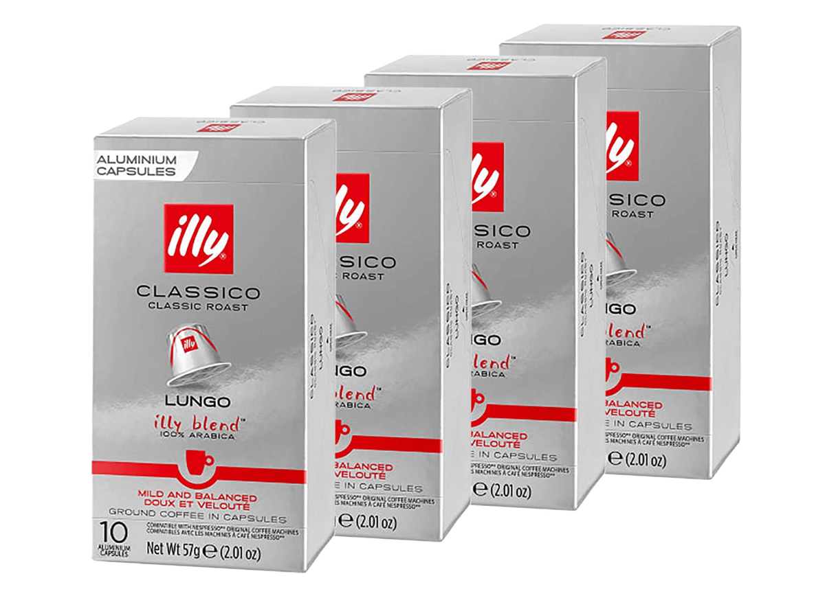 Illy Coffee Capsules Lungo Classico 40 Count