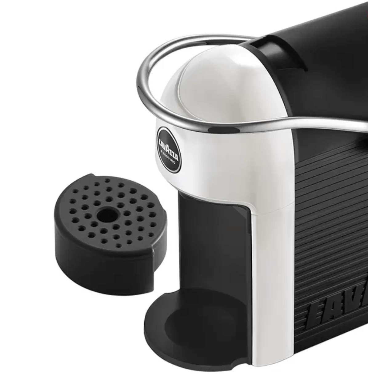 Lavazza Jolie Coffee Machine White with Milk Frother