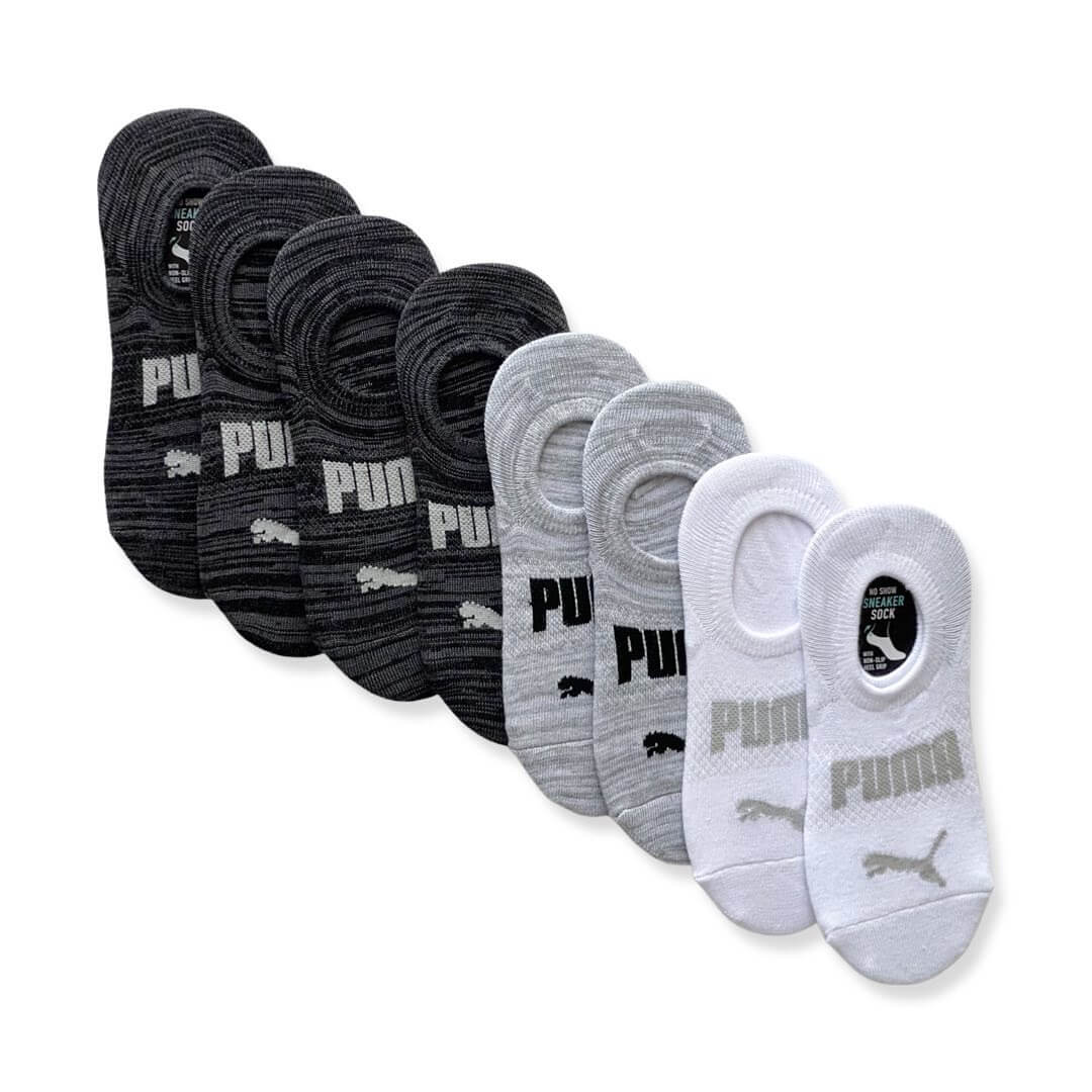 Puma Women s No Show Sport Liner Sneaker Socks 8 Pair Shoe Size 5 9.5