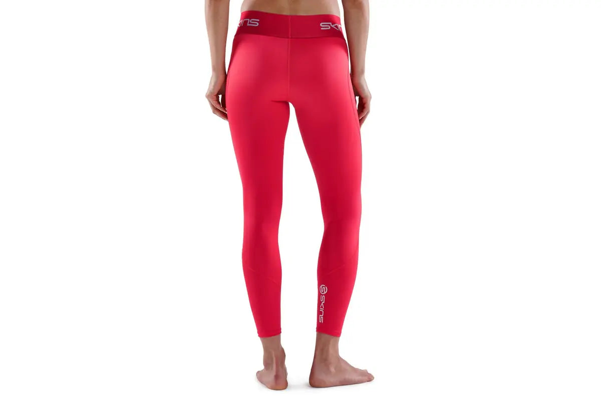 SKINS Women's 1-Series Compression Long Tights Red