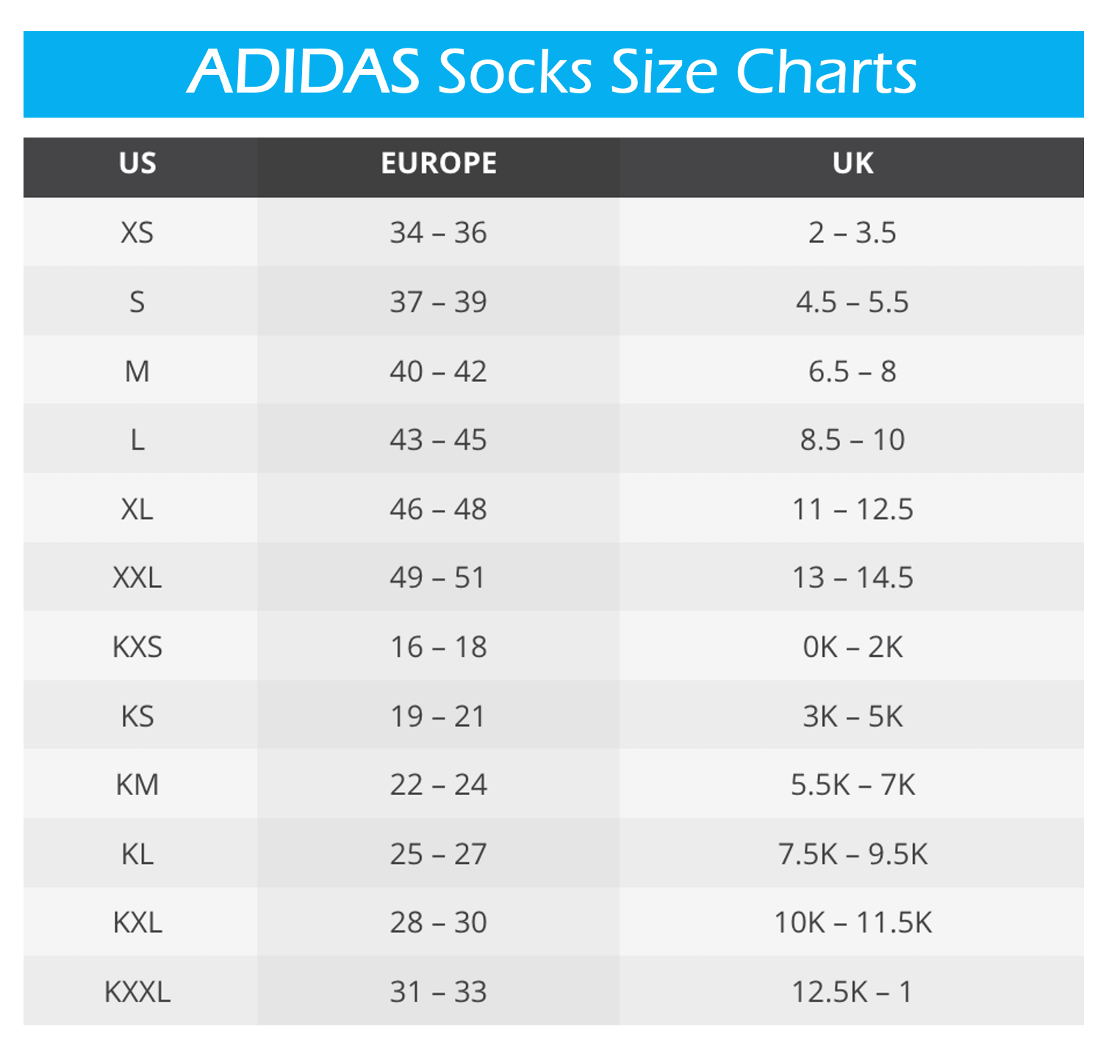adidas Youth Kids Boys Girls Children Cushioned High Quarter Socks 6-Pair - Multicolour